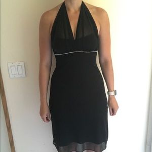 Black formal dress